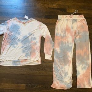 Tie die comfy set